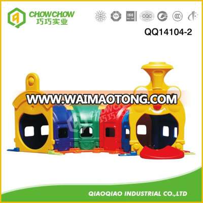 Colorful Kids Plastic Tunnel Happy Plastic Train Tunnel