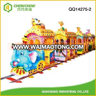 The Wild Animal Train, Amusement Park Kids Elephant Train