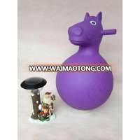 pvc animal toy horse ball